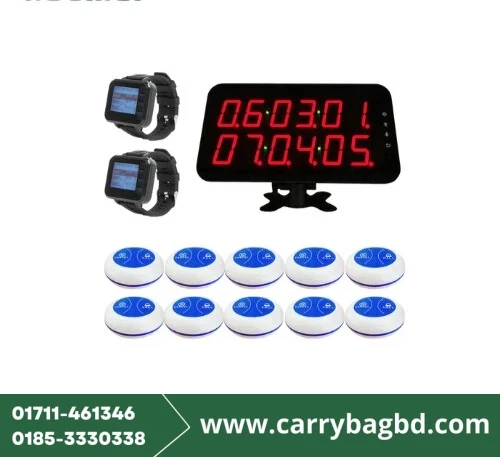 Verbex VT-K-2000C K-H1-T 1+10 Calling Bell For Restaurant And Food Court